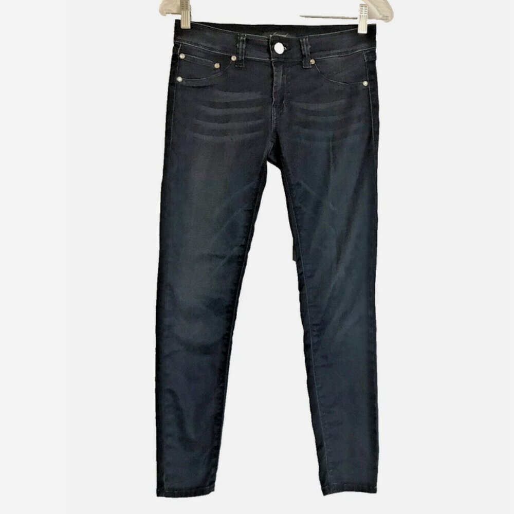 IMPERIAL DENIM Black Super Skinny Jeans Womens 28